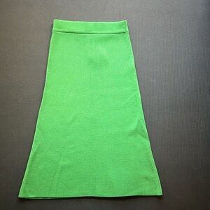 Sezane Naelle skirt, M, green